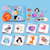 Early Educational 3D Puzzle Cognitive Matching Toys