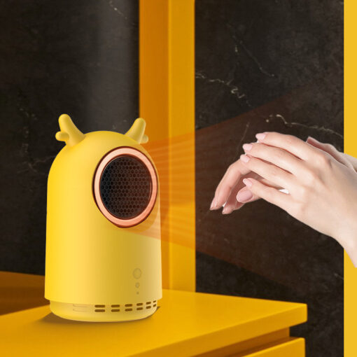 Portable Cute Antler Small Spherical Desktop Heater