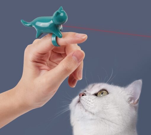 Interactive Small Infrared Interaction LED Light Cat Toy