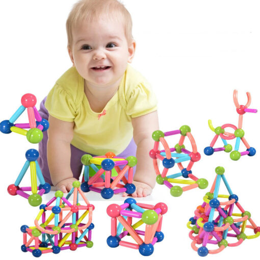 Colorful 3D Magnetic Building Block Children's Toys