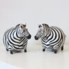 Cute Creative Painted Zebra Animal Statue Ornaments