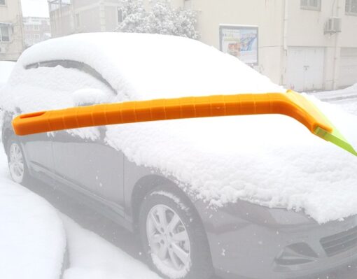 Ergonomic Car Snow Winter Scraper Shovel Remover