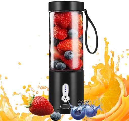 Portable Hand Operated Fruit Juice Extractor Blender