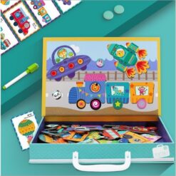 Creative Magnetic Jigsaw Puzzle Dress-up Children's Toy