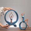 Creative Yoga Girl Statue Ornament Home Decoration