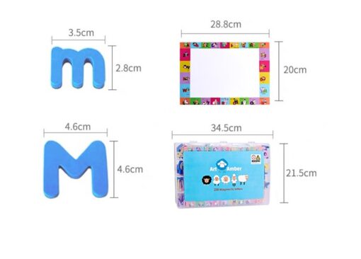 English Alphabet Magnetic Children Learning Stickers