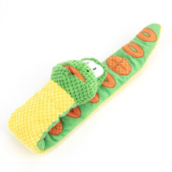 Cute Snake Hide Food Treat Dispenser Pet Chew Toy