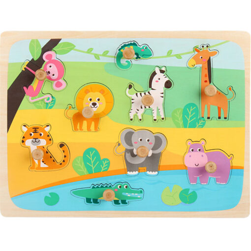 Children's Wooden Puzzle Early Educational Boards Toys