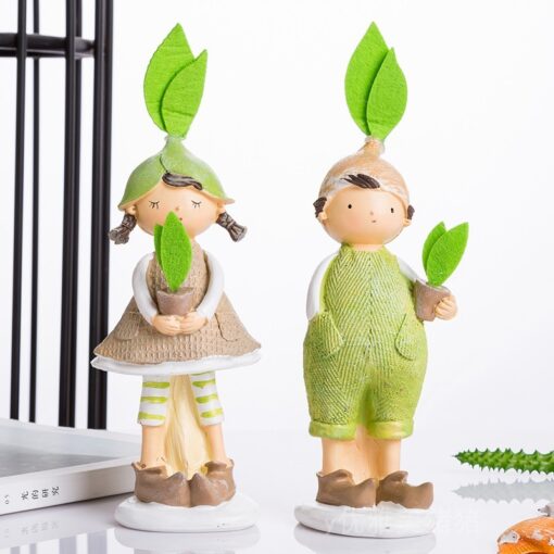 Children's Resin Sculpture Home Desktop Ornaments