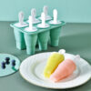 Collapsible Silicone Ice Cream Popsicle Mold Maker