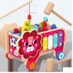 Wooden Magnetic Hammering Pounding Xylophone Toy