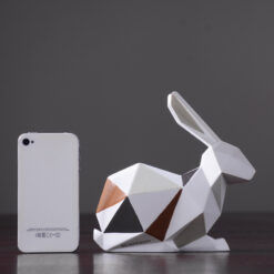 Creative Modern Minimalist Geometric Animal Ornaments