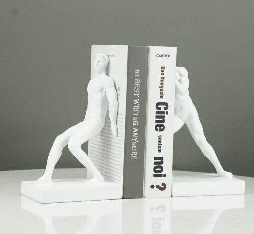 Creative Resin Character Bookends Stand Holder