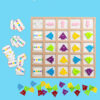 Wooden Colorful Arrow Blocks Learning Direction Toy