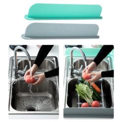 Portable Silicone Kitchen Suction Splash Guard Protector