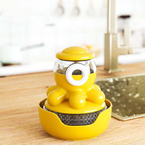 Octopus Pot Brush Self-Adding Liquid Kitchen Cleaner