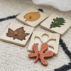 Montessori Early Educational Leaf Panel Puzzle Kid Toy