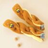 Cute Simulated Long Bread Hidden Food Pet Sniffing Toy