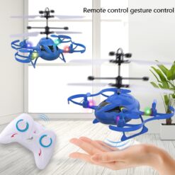 Colorful Remote Control Hand Induction Helicopter