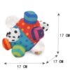 Interactive Bumpy Baby Hand-Catching Rattle Ball Toys