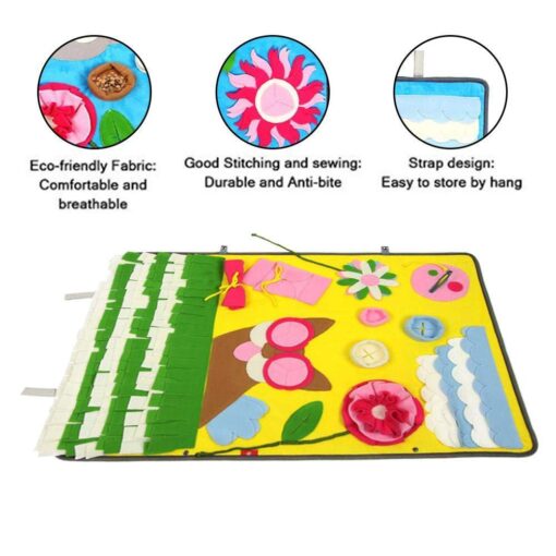 Durable Pet Sniffing Stress Relief Nose Training Mat