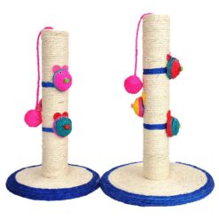 Interactive Cat Sisal Rope Tree Post Scratching Board