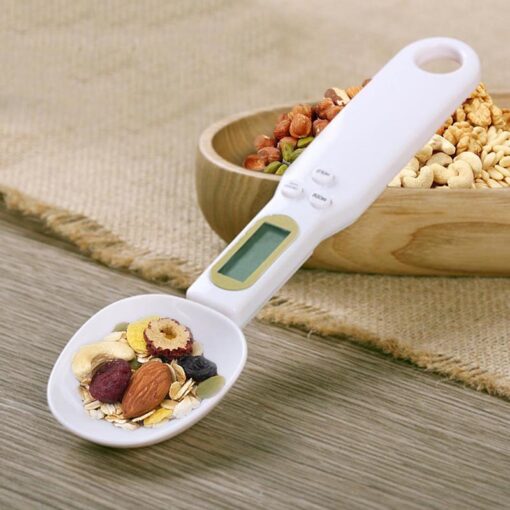 Electric LCD Digital Kitchen Scale Food Measuring Spoon