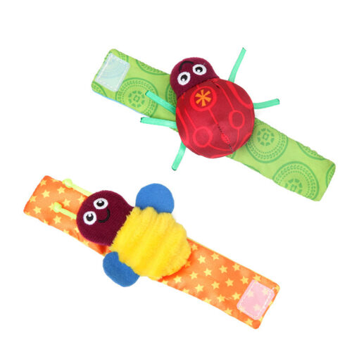 Cute Soft Insect Baby Beetle Bee Wristband Toy