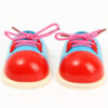 Children's Wooden Early Educational Shoes Laces Toy