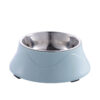 Dual-Purpose Stainless Steel Pet Food Feeder Bowl