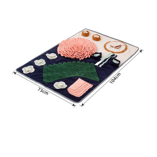 Non-slip Slow Food Pet Nose Training Sniffing Mat