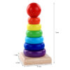 Wooden Stacking Tower Building Block Educational Toy