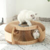 Corrugated Paper Tunnel Grinding Cat Scratch Board