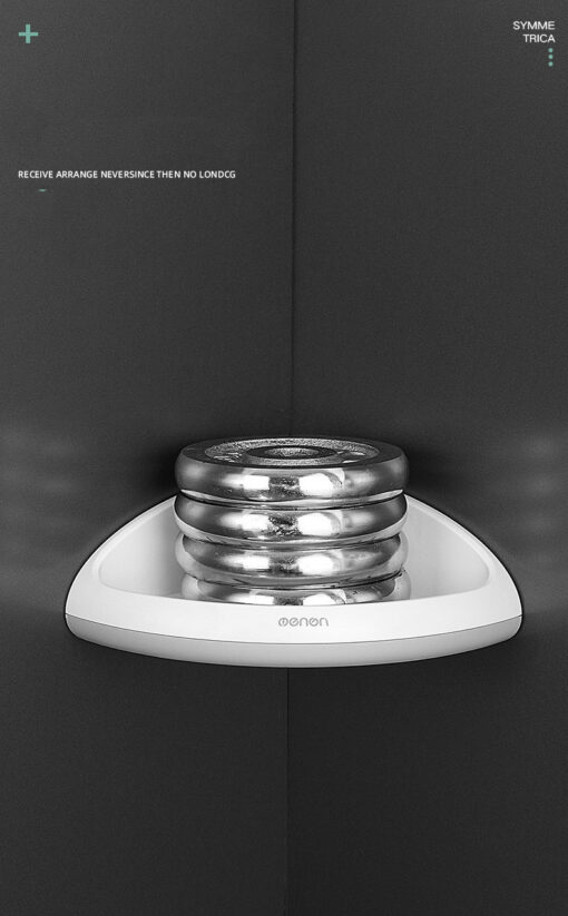 Creative Punch-free Bathroom Seamless Storage Rack - Image 5