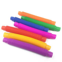 Colorful Fidget Pipe Tube Sensory Stress Relief Toy