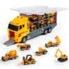 Construction Container Truck Play Set Educational Toy