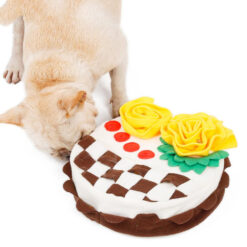 Creative Cake Shape Dog Nose Training Sniffing Pad