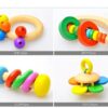 Baby Colorful Musical Instruments Handbell Rattle Toy