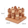 Interactive Wooden Stereoscopic 3D Puzzle Game Toy