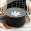 Creative Silicone Flower Type Anti-overflow Pot Lid