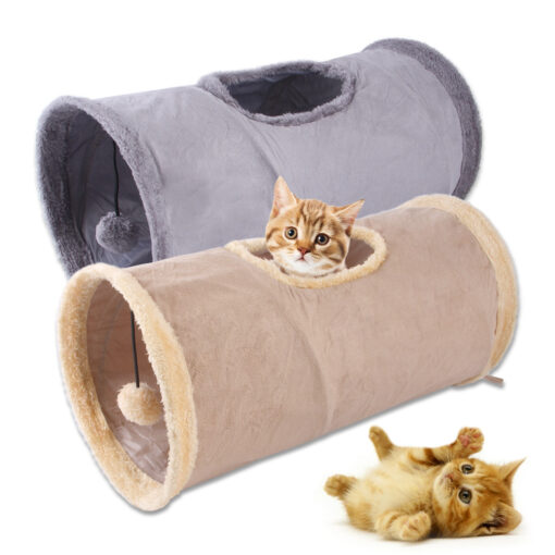 Interactive Funny Cat Hole Tunnel Play Toy