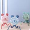 Portable Mini Octopus Shape Flexible Tripod Bracket Fan