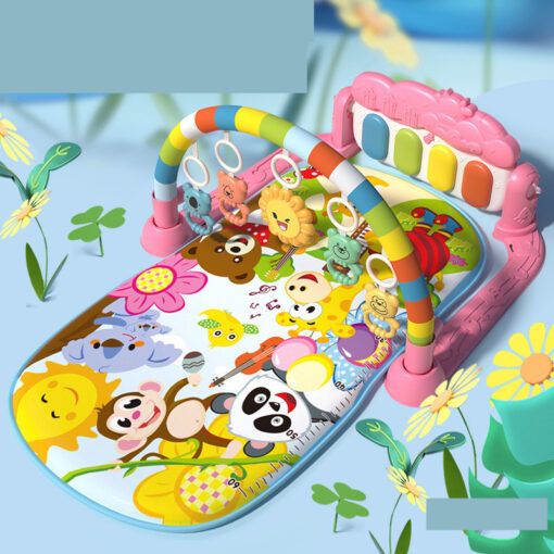 Portable Baby Music Fitness Frame Pedal Piano Toy