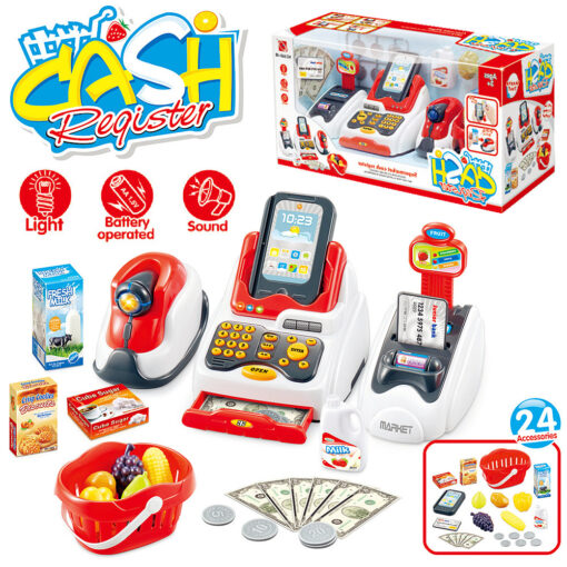 Multifunctional Children's Simulation Cash Register Toy