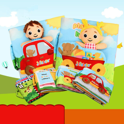 Durable Children Early Educational Cloth Book Toy
