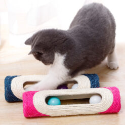 Interactive Cat Sisal Rolling Balls Post Scratching Toy