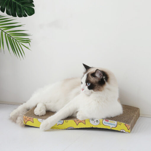 Interactive Corrugated Paper Pet Scratcher Board Toy