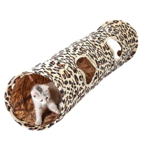 Interactive Super Long Cat Tunnel Self-hey Toy