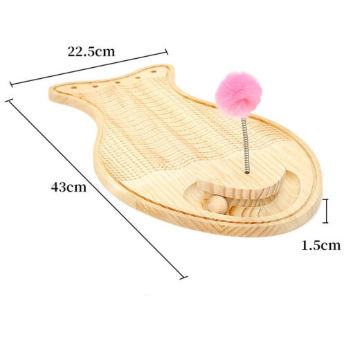 Natural Sisal Rope Cat Scratching Post Claws Board Toy