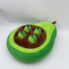 Interactive Cute Avocado Doll Plush Pet Chew Toy